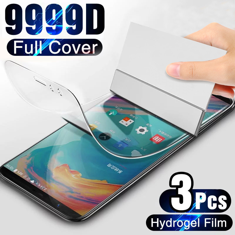 3PCS Hydrogel Screen Protector - Flexible Tpu Film recension och pris