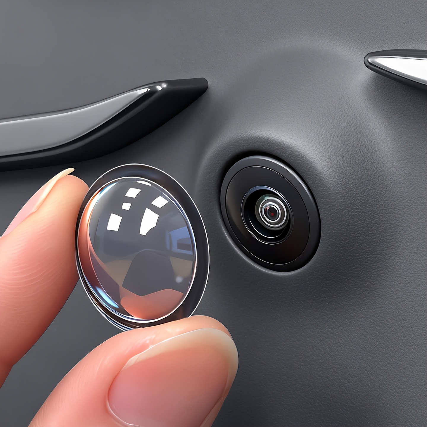 2Pcs Car Rear View Backup Came - Camera Lens Protector recension och pris